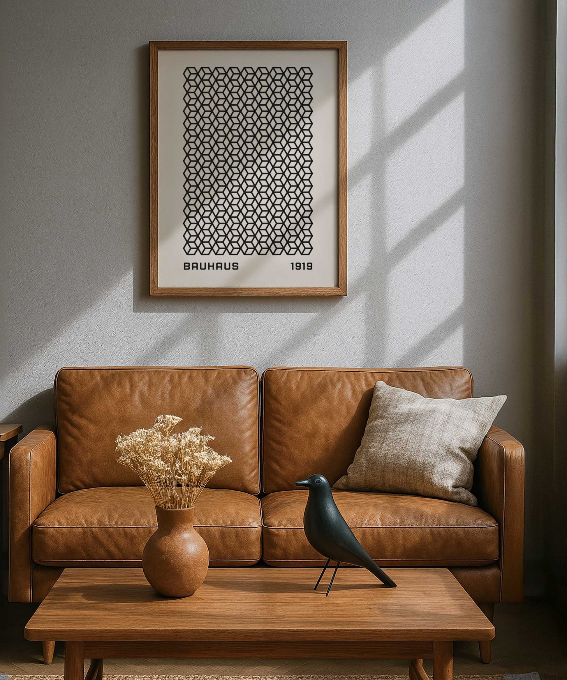 Cube Grid Poster