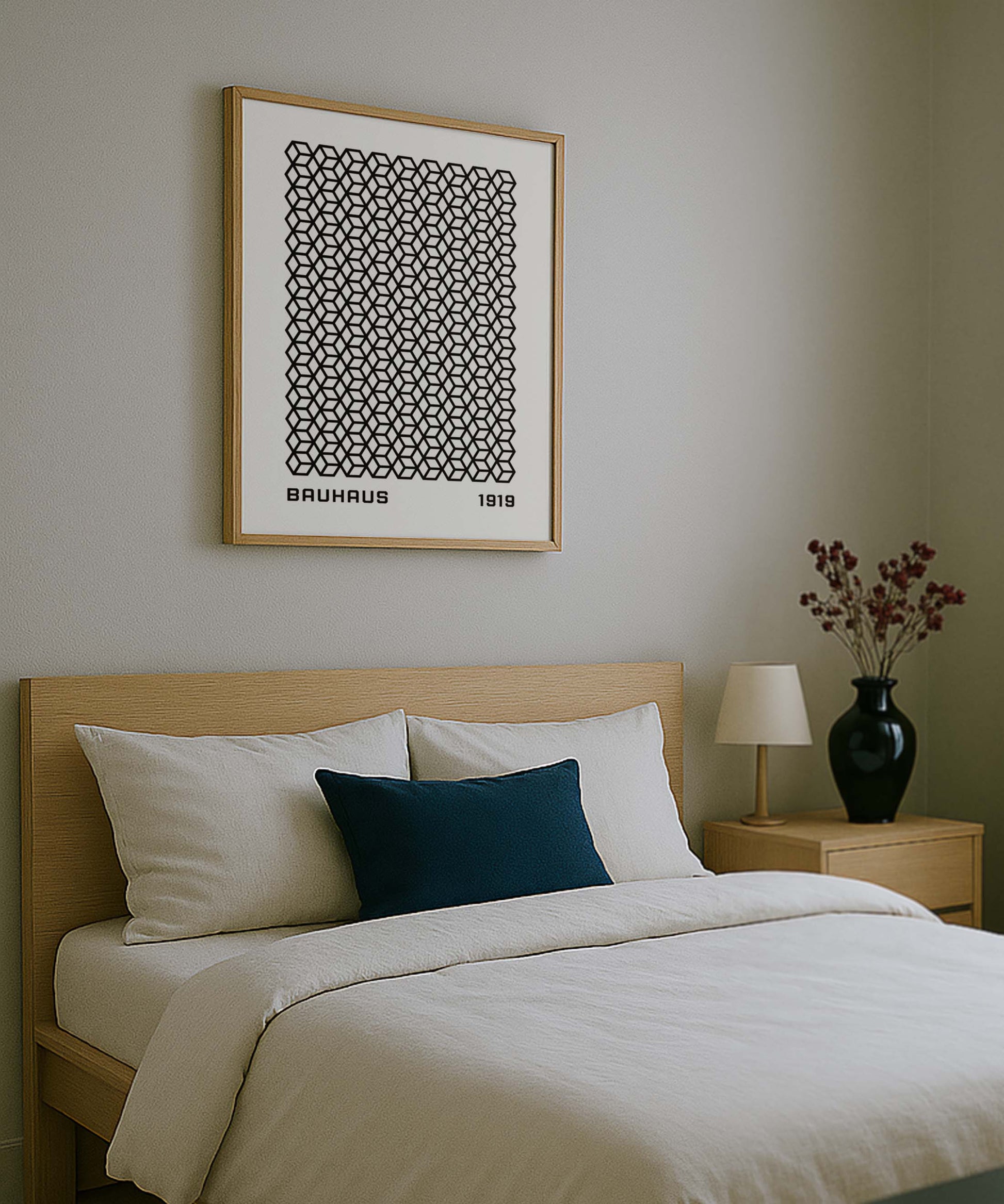 Cube Grid Poster