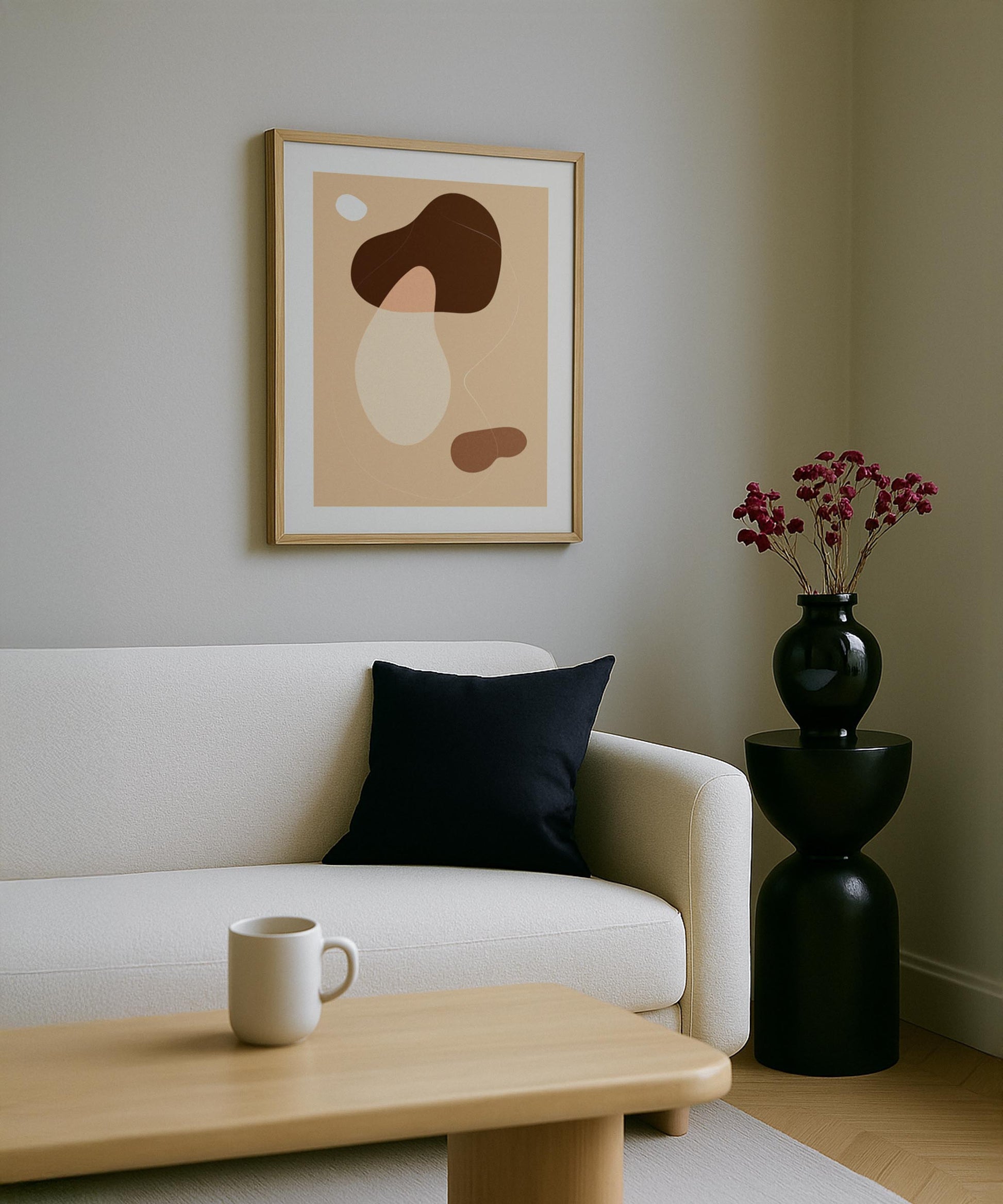 Chocolate Flow Forms Poster