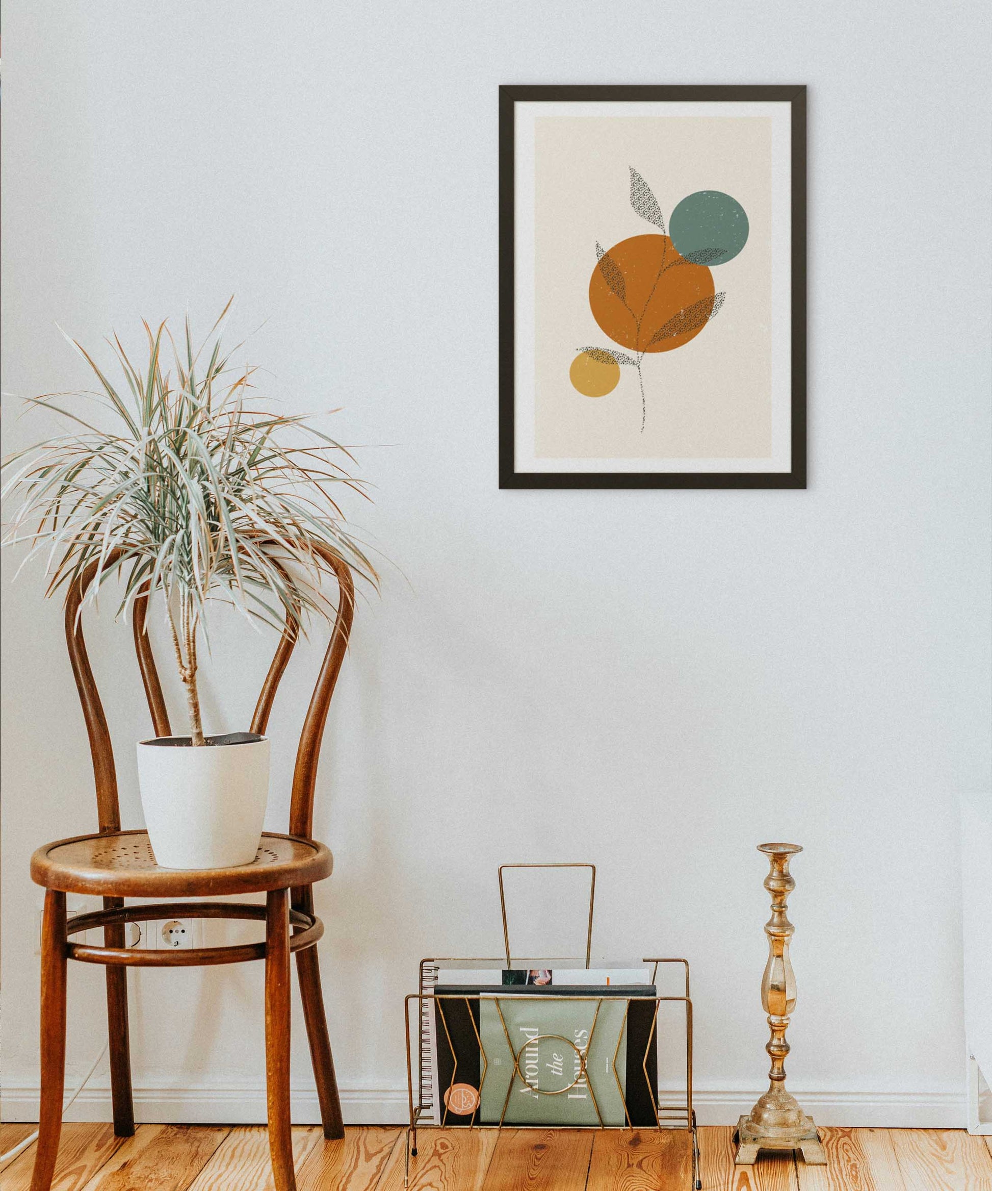 Sun Leaf Poster
