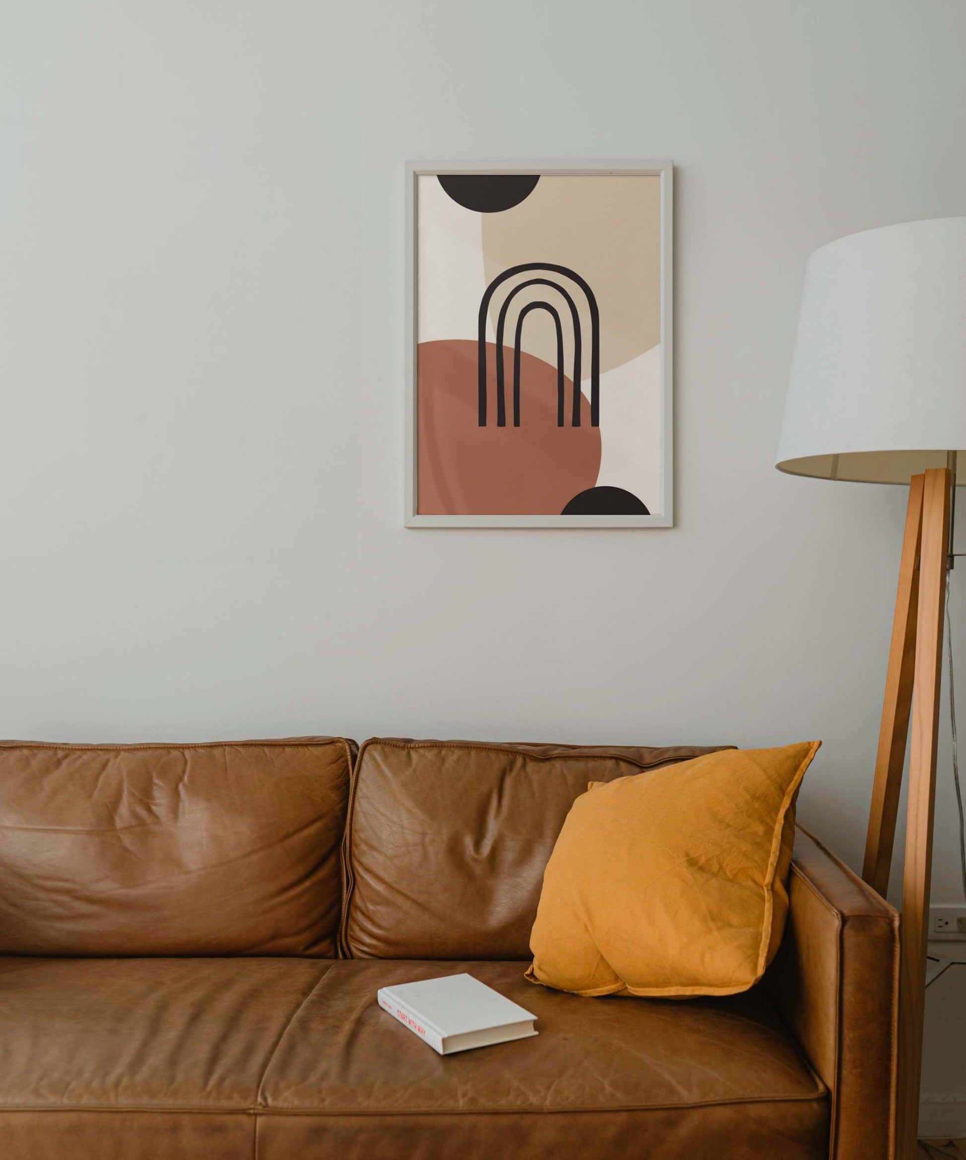Terracotta Arches Poster