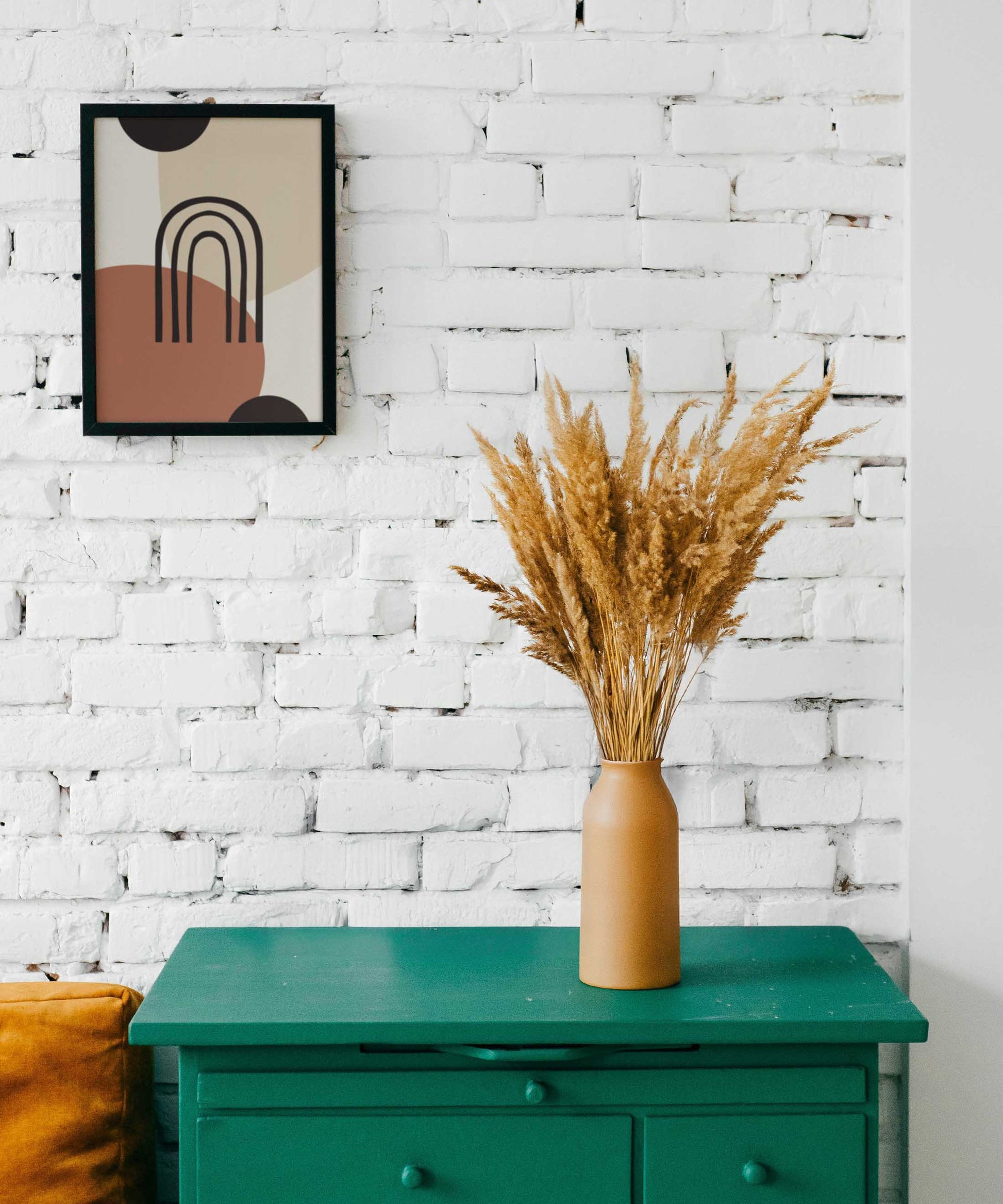 Terracotta Arches Poster