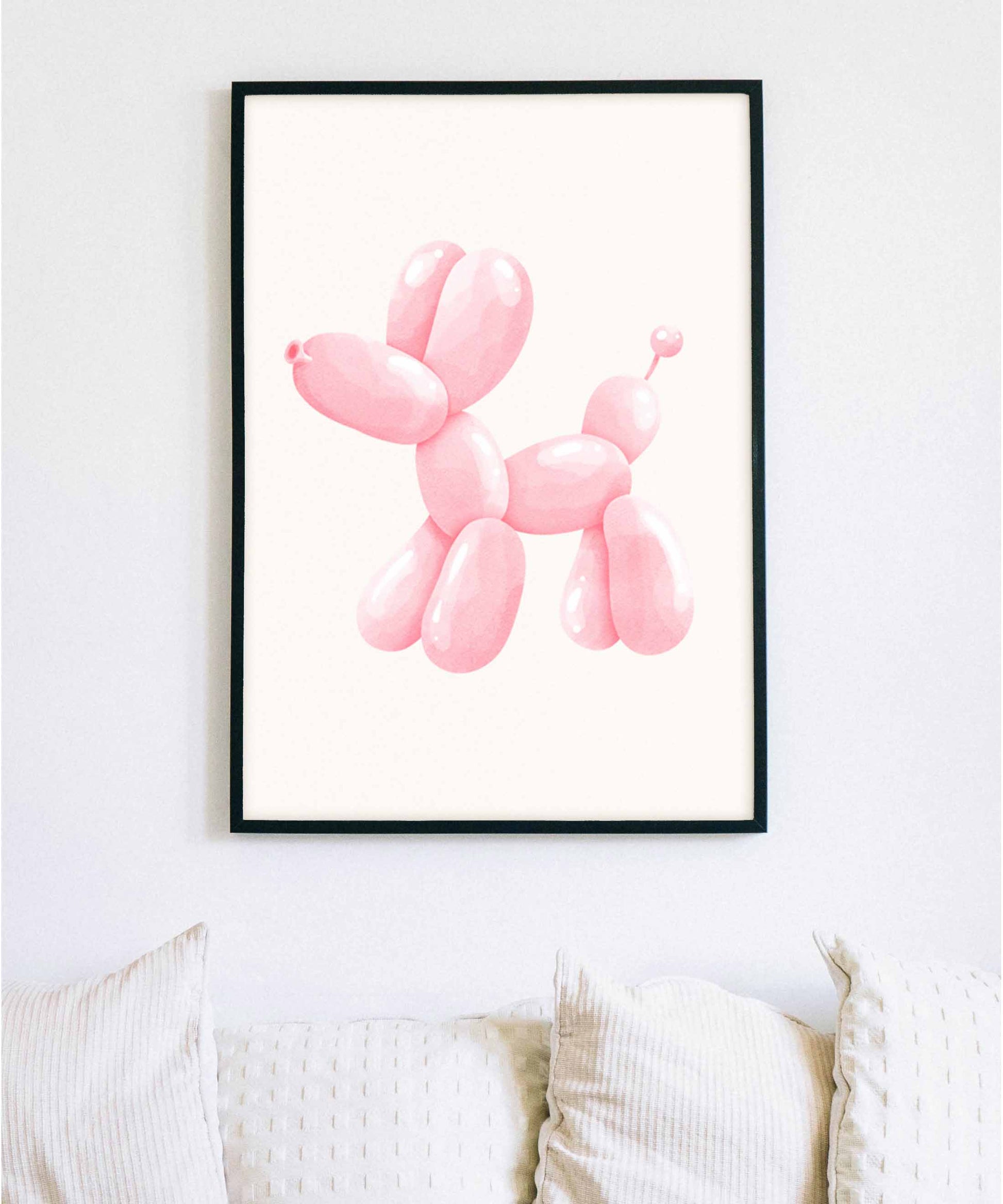 Balloon Dog Poster