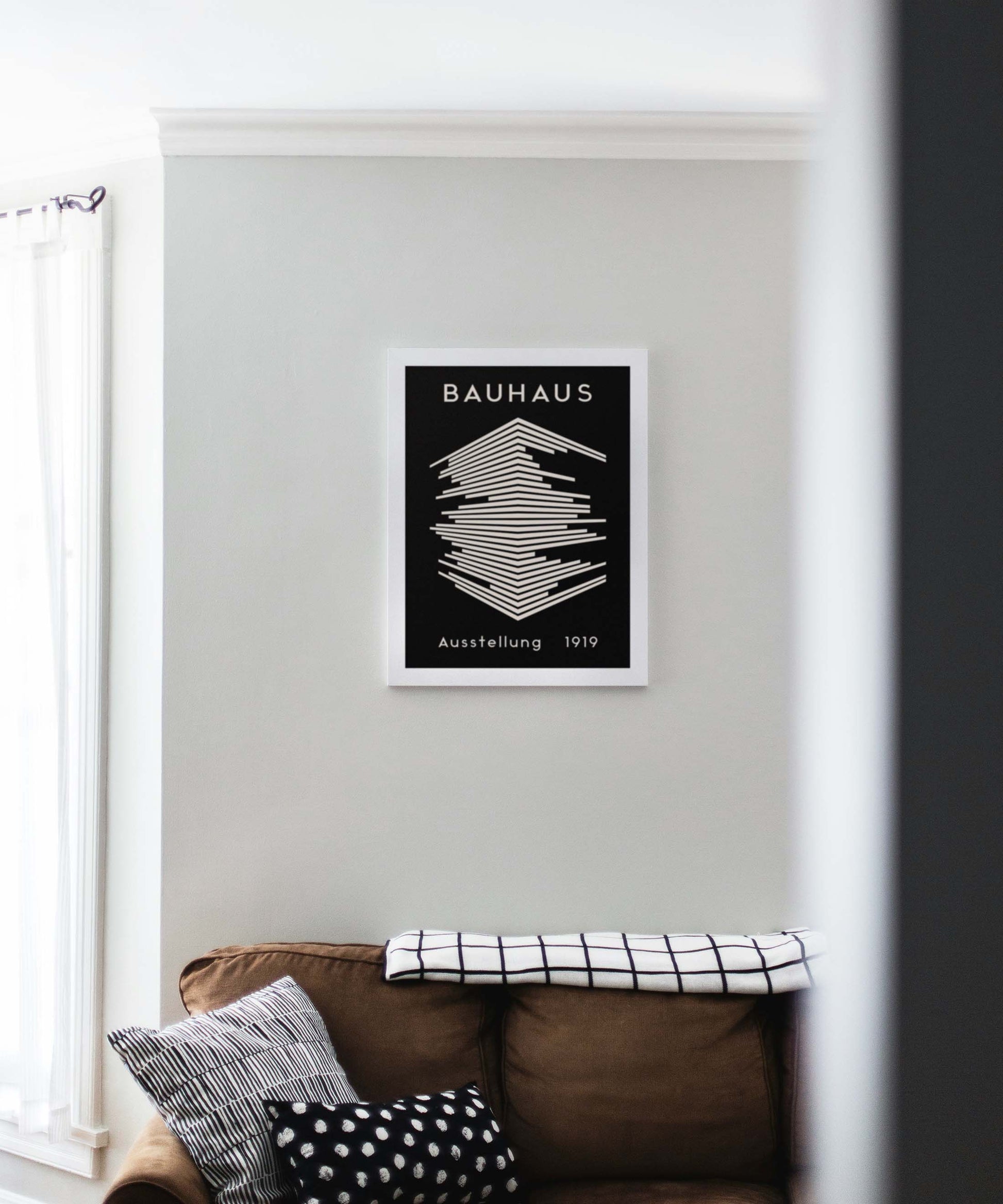 Bauhaus Line Stack Poster