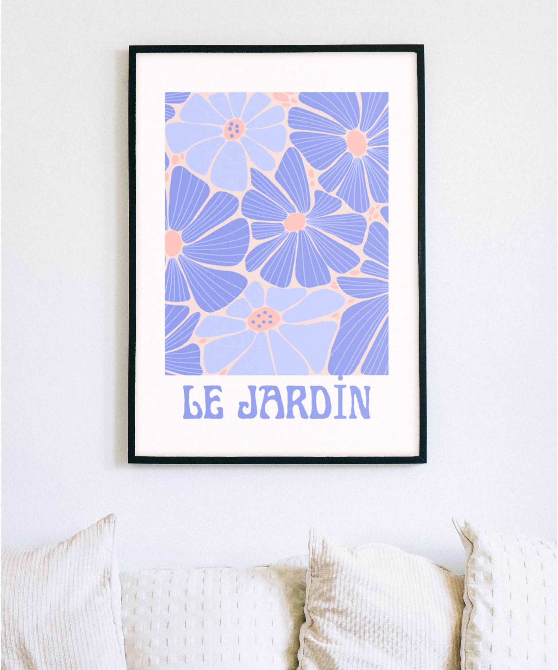 Le Jardin Floral Poster