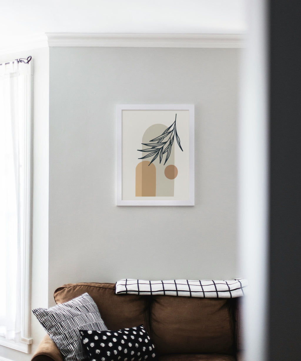 Minimal Botanical Arch Poster