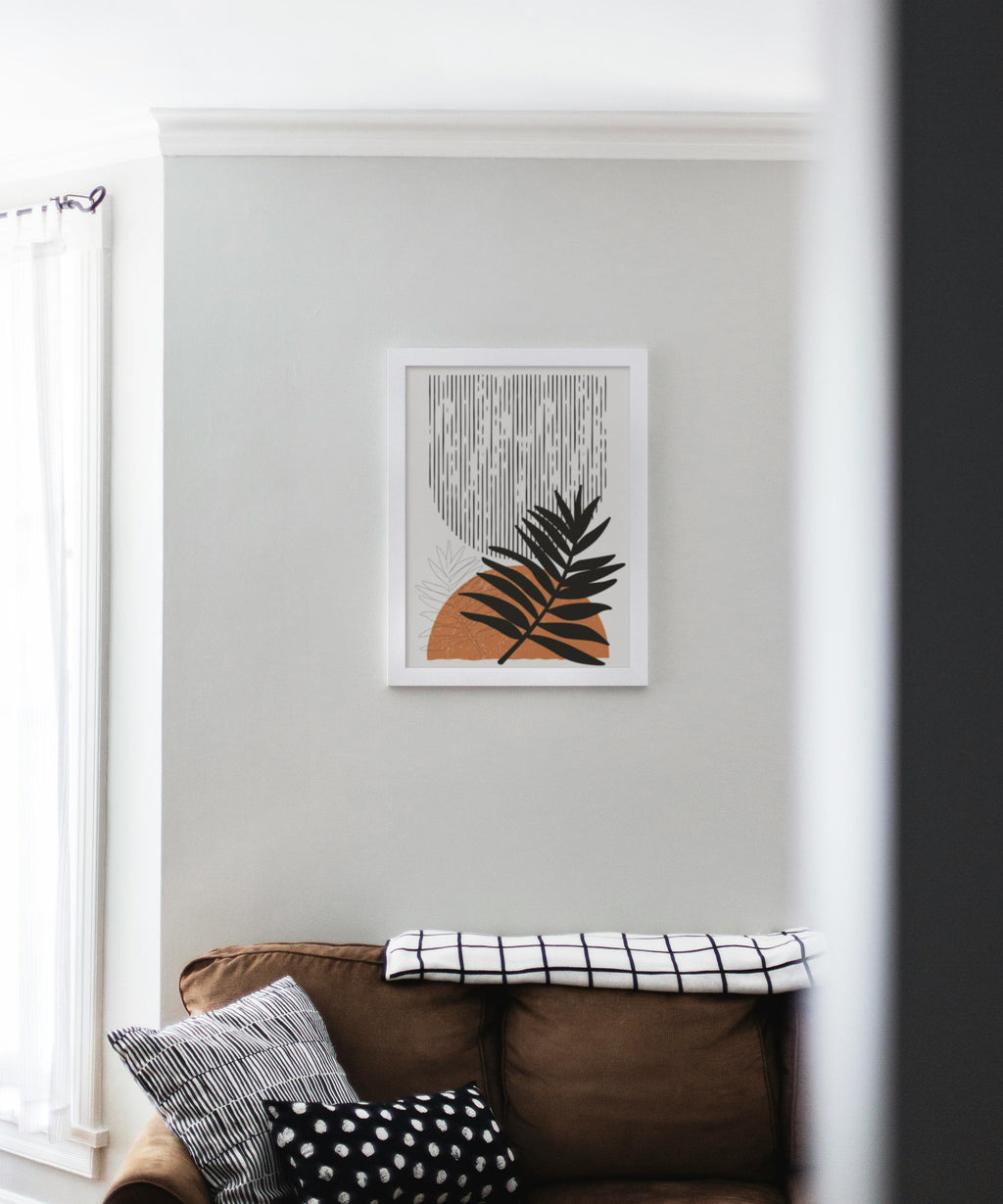 Palm Shadows Poster
