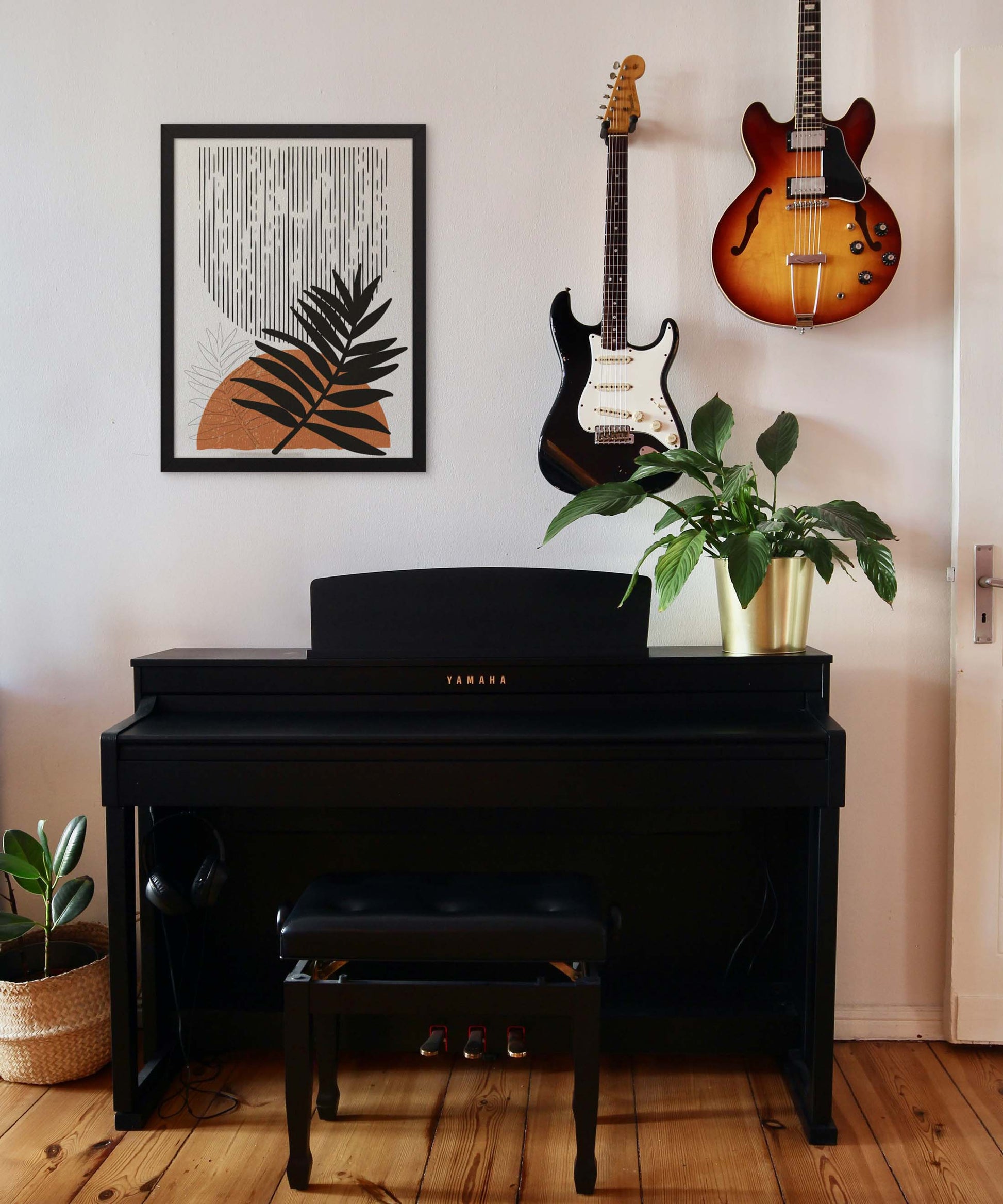 Palm Shadows Poster