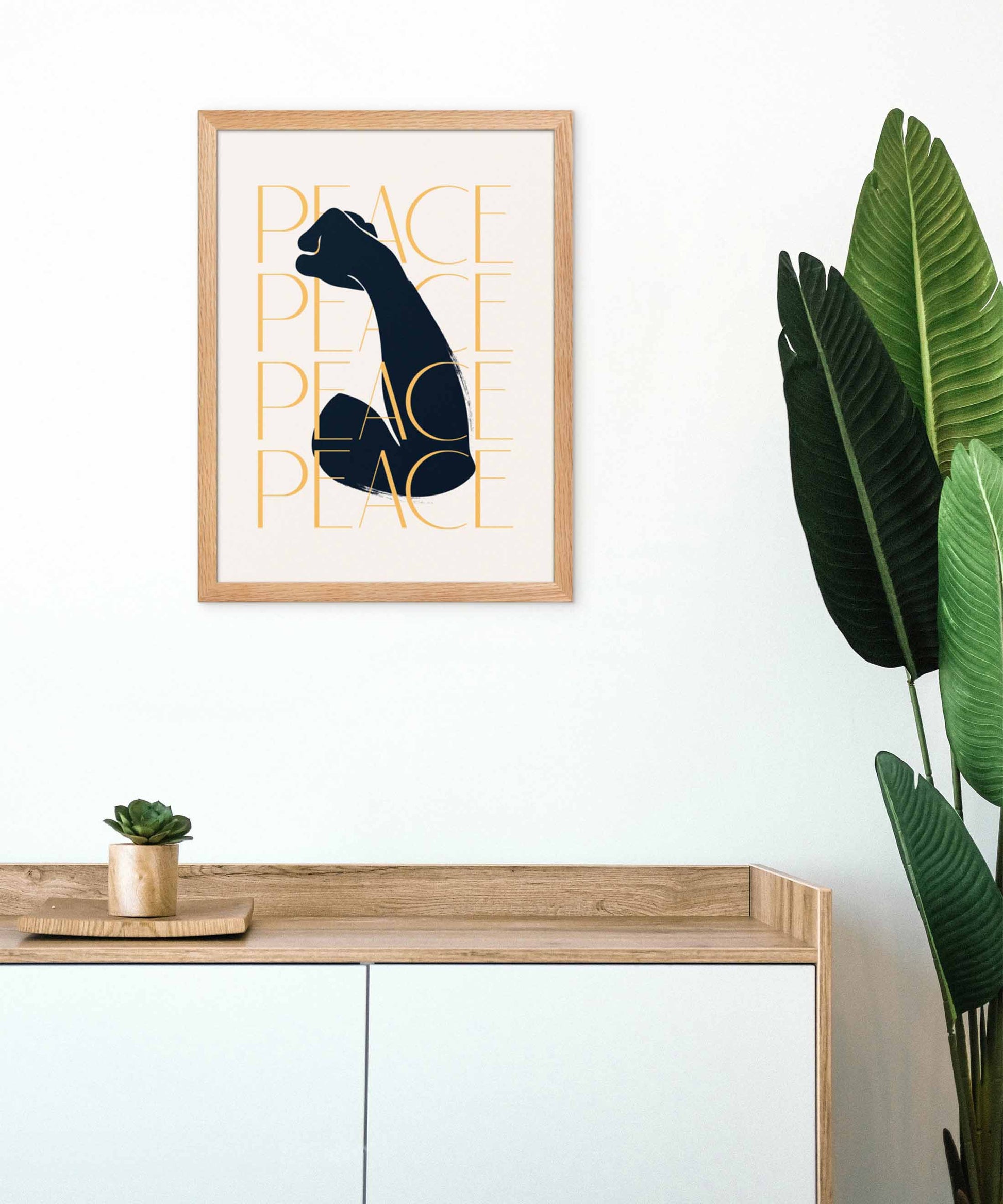 Peace Fist Poster