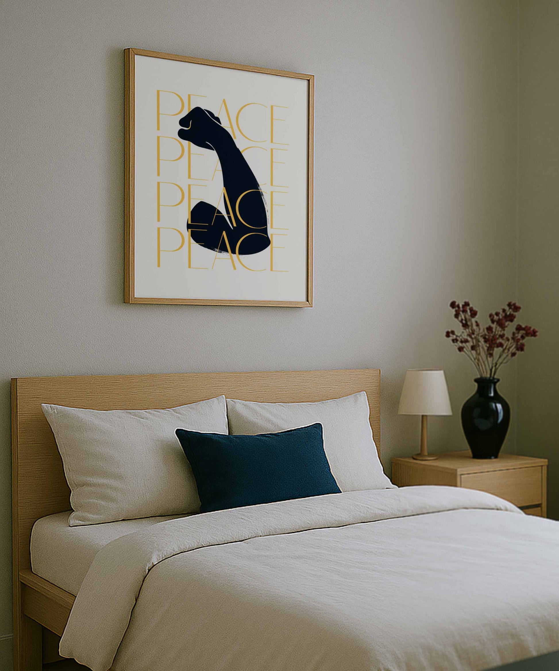 Peace Fist Poster