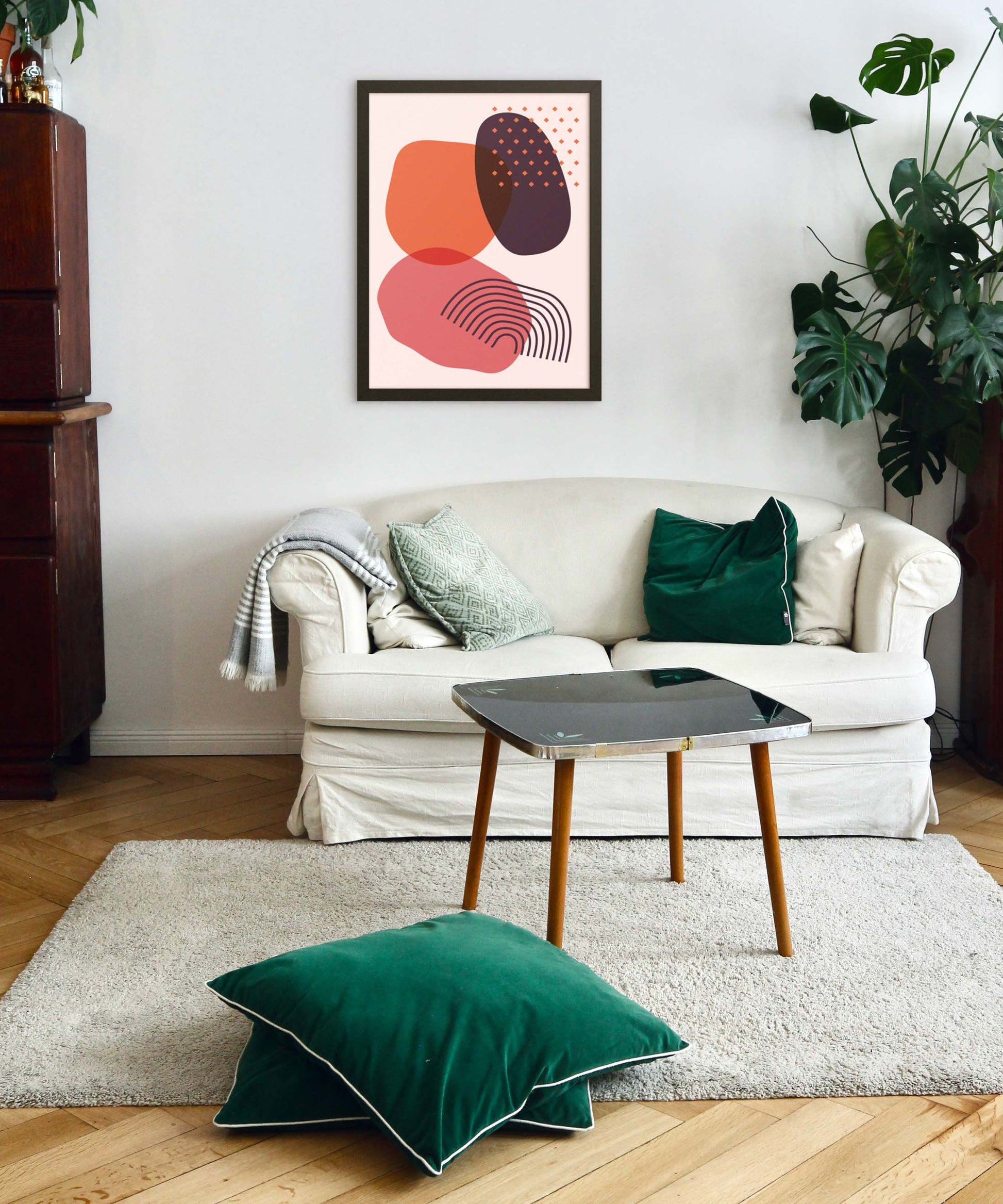Playful Geo Poster I