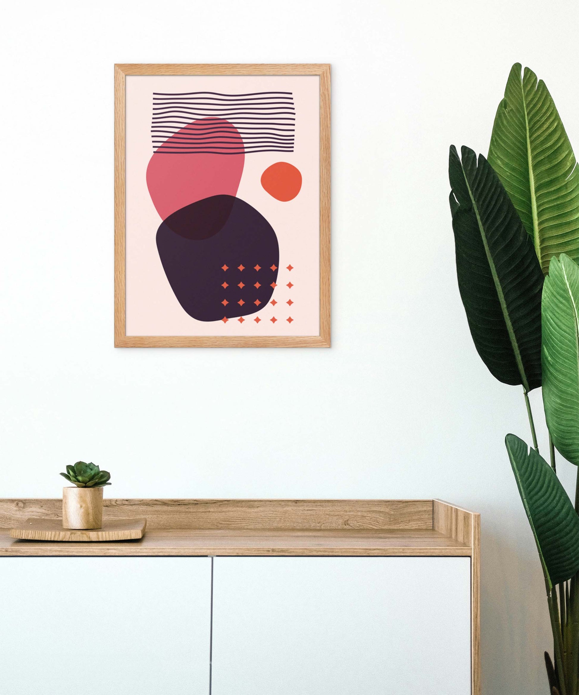 Playful Geo Poster III