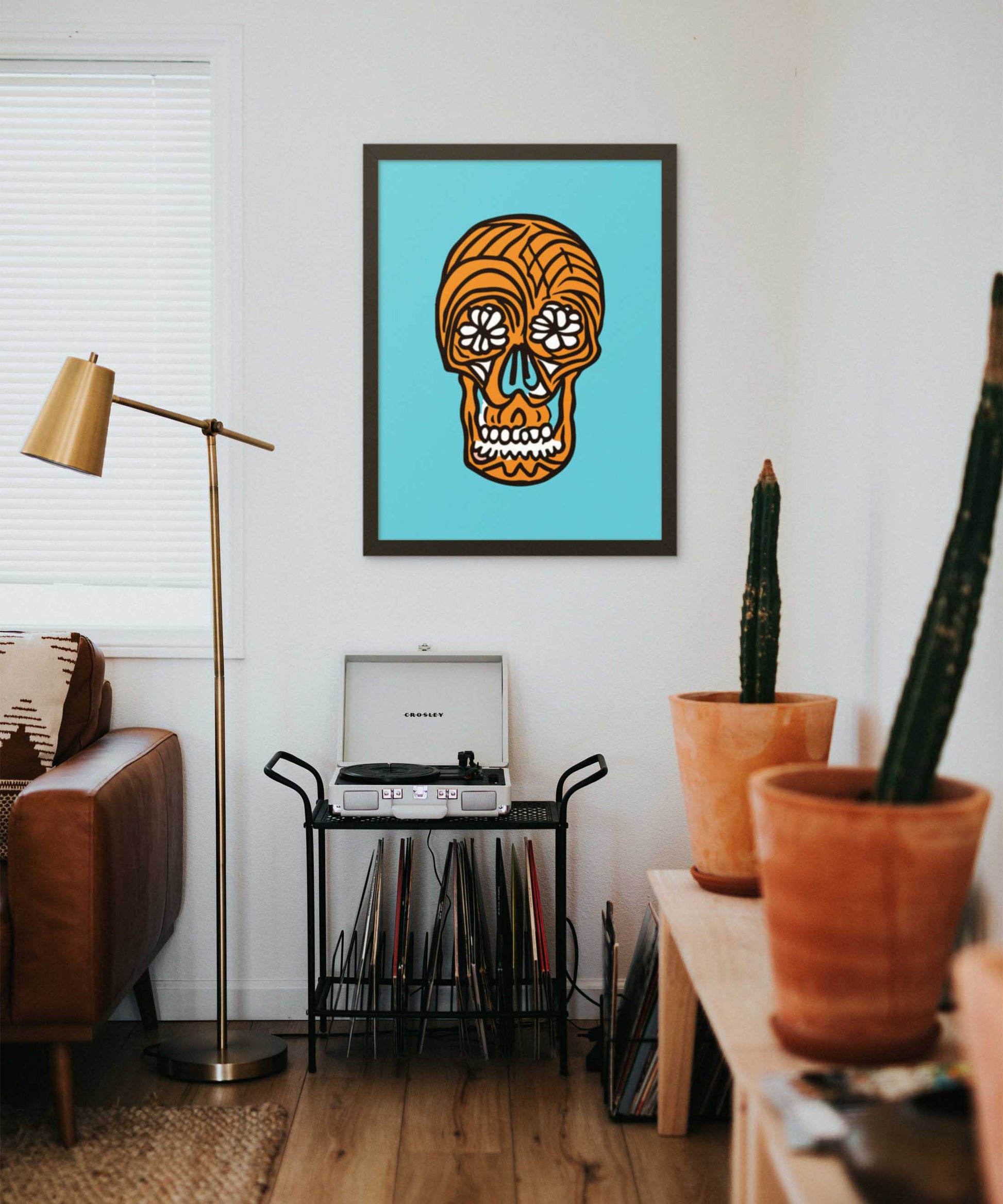 Red Skull Poster