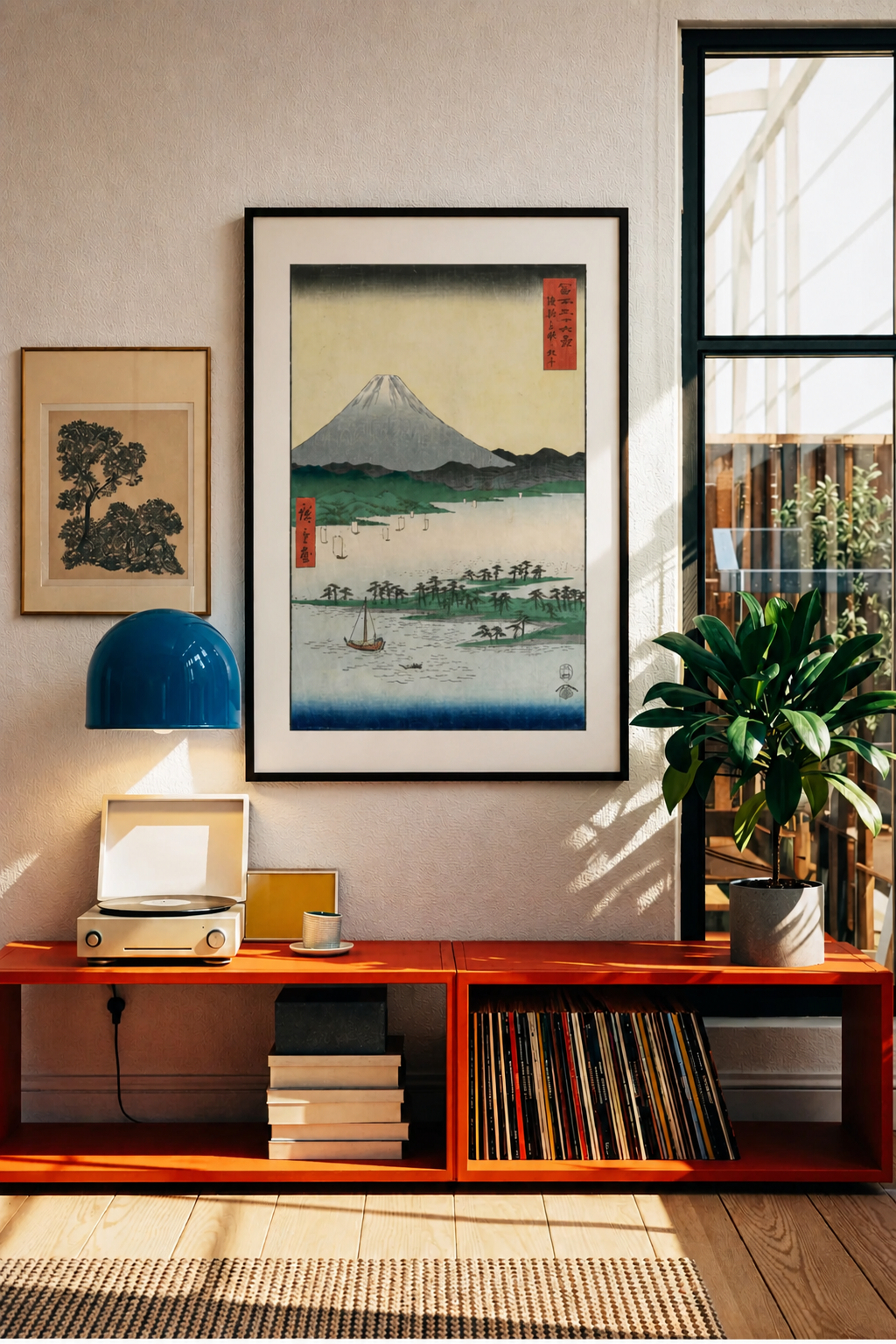 Satta Coast, Suruga Province by Hiroshige