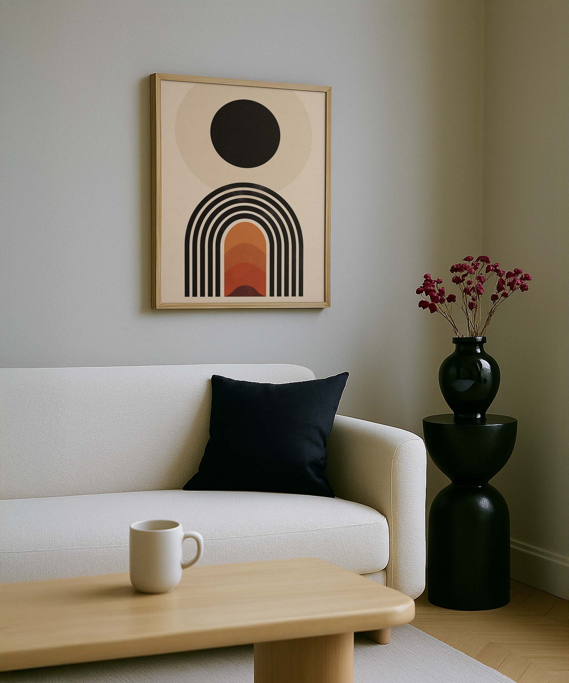 Solar Beam Poster