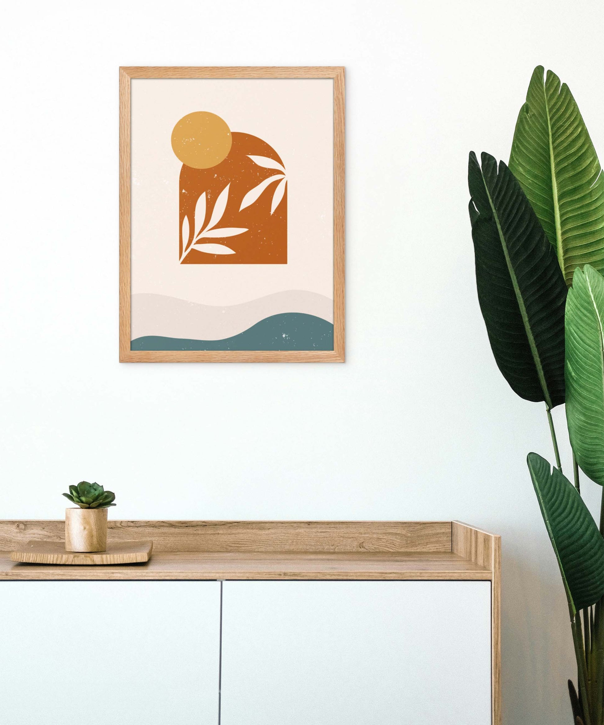 Sun Arch Botanical Poster