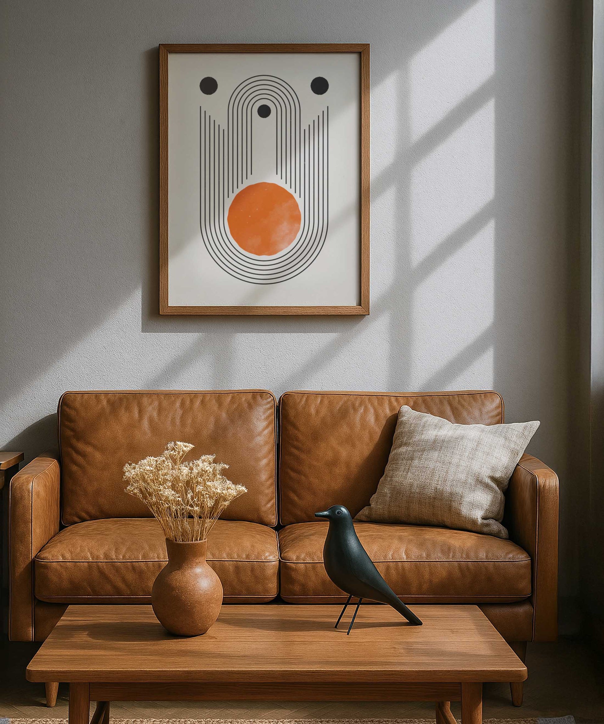 Sun & Pathlines Poster