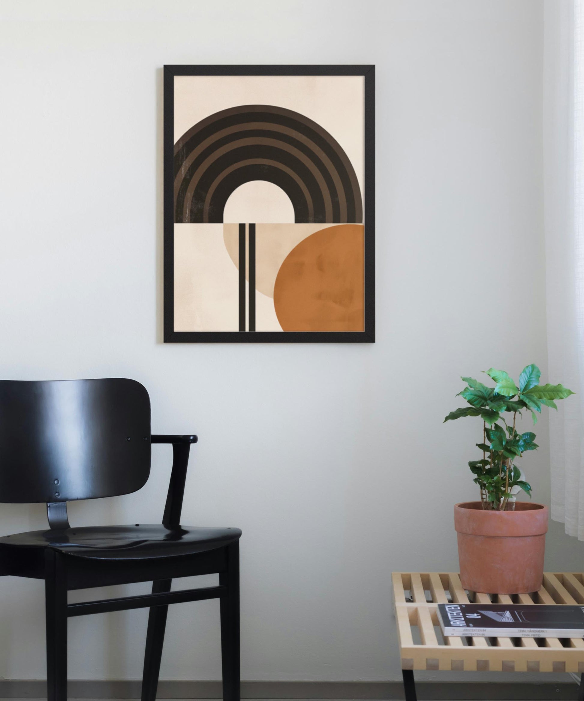Sunset Curve Poster
