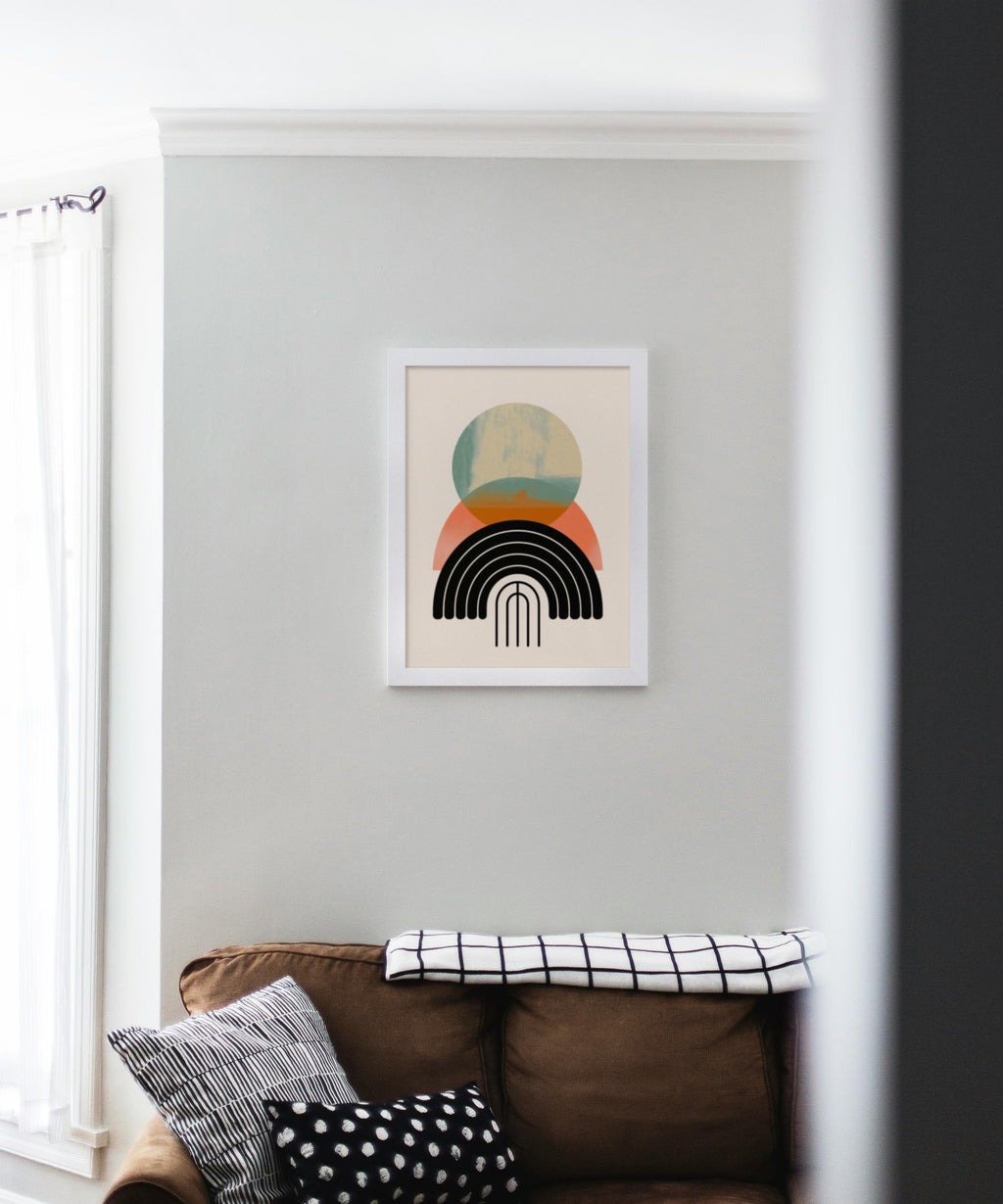 Terracotta Balance Poster