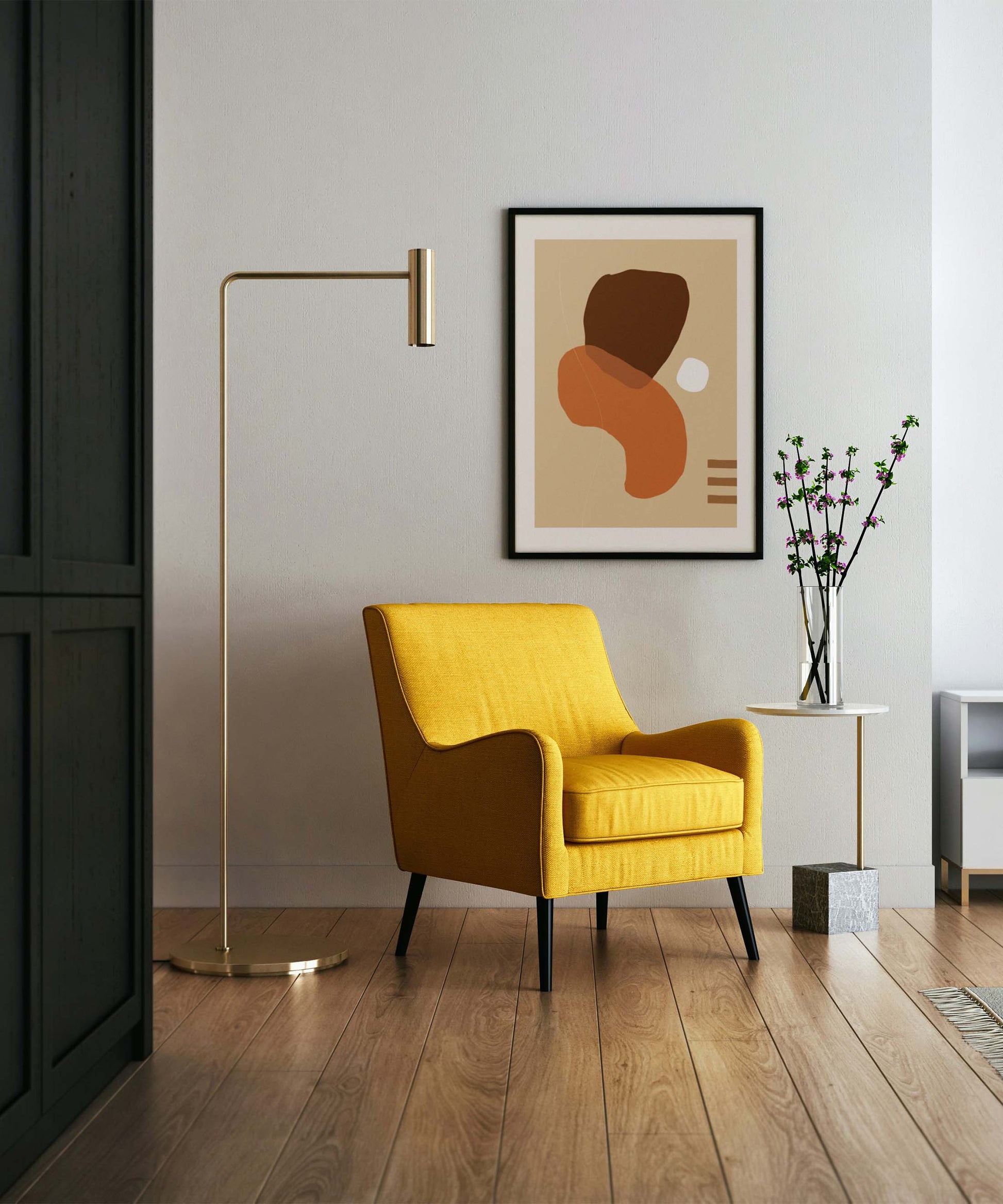 Terracotta Mood Poster