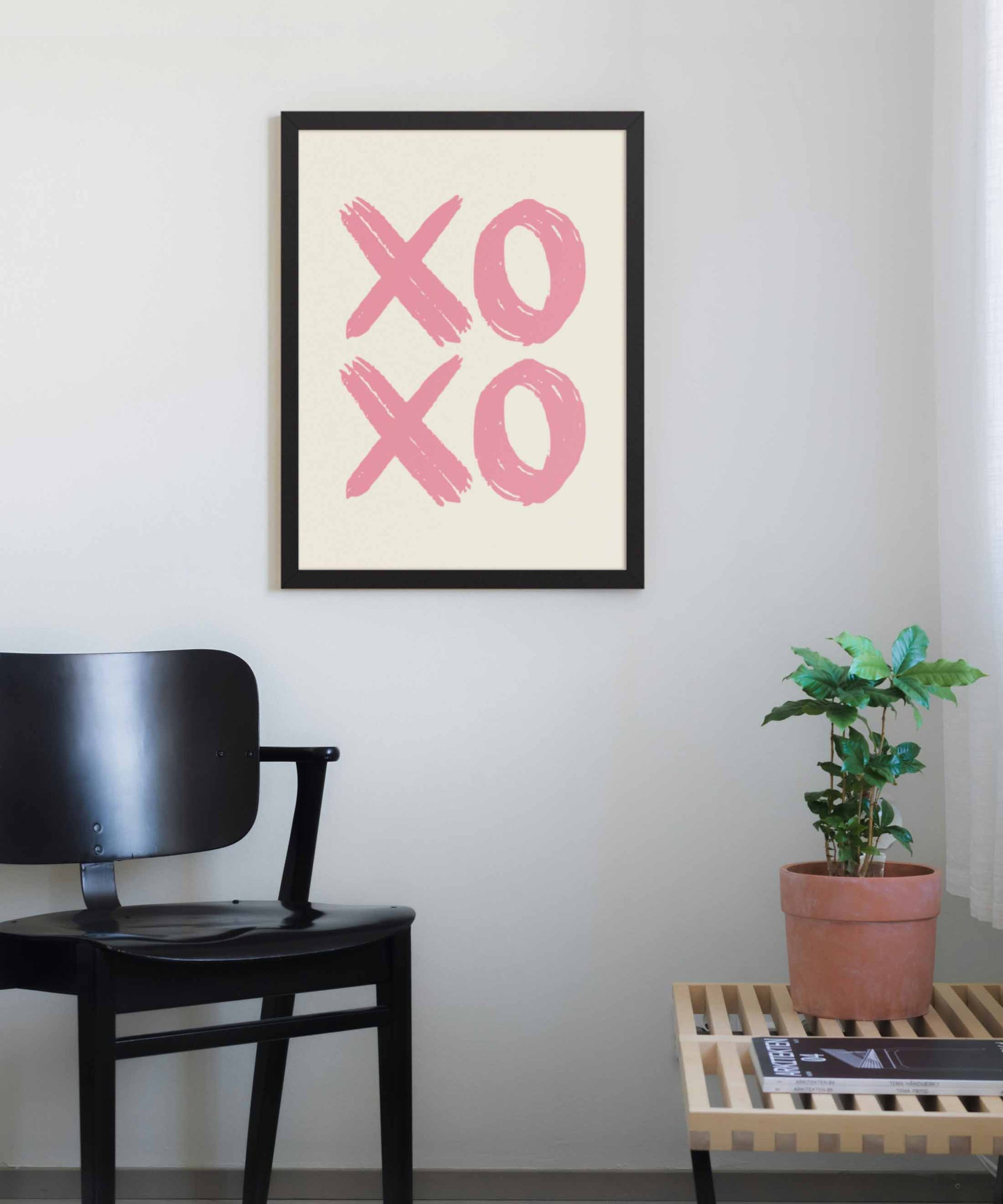 XOXO Poster – Cream