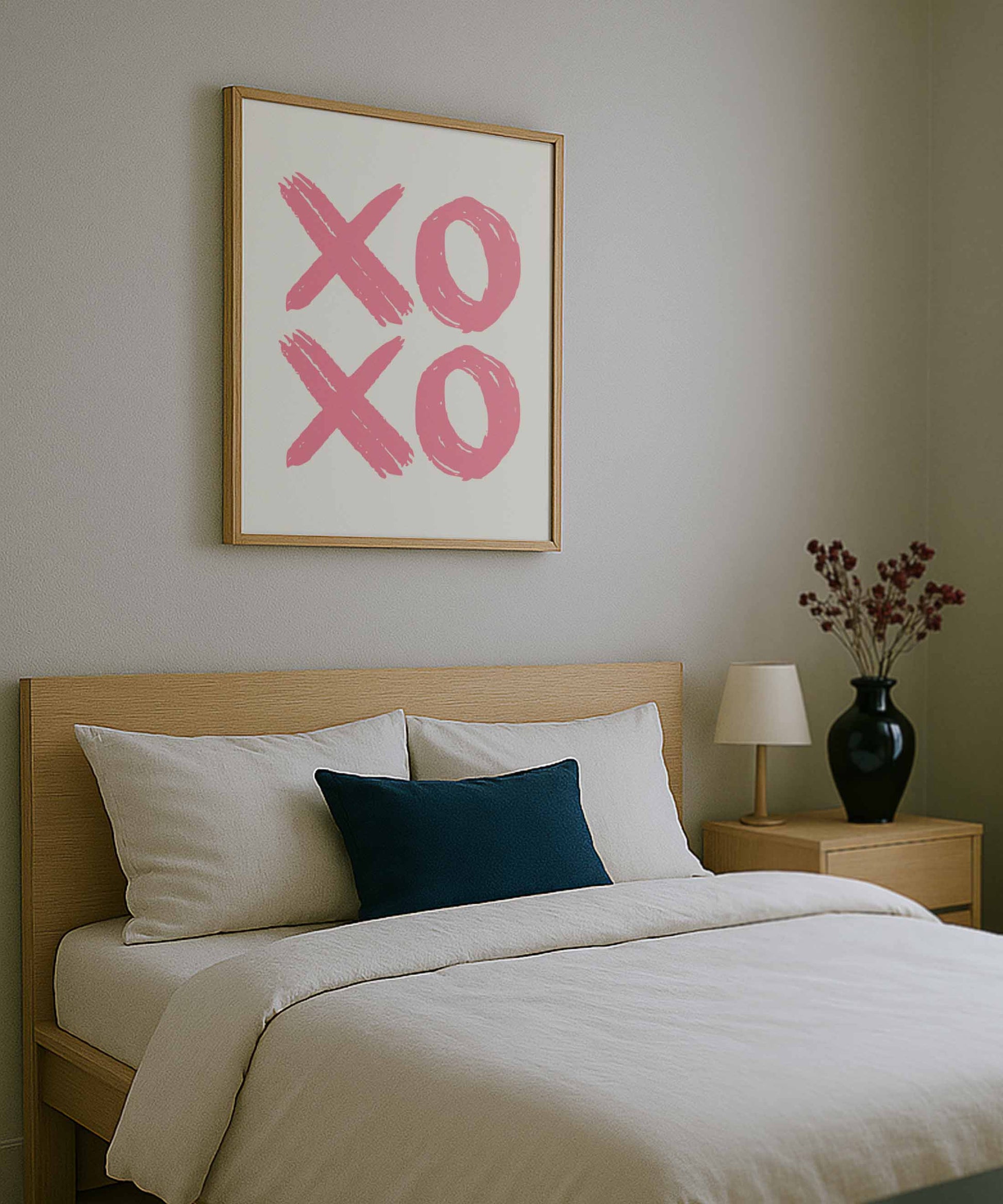 XOXO Poster – Cream